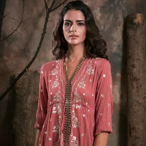 Boho Elegant long necklace. Unique style - Picture 1 of 3